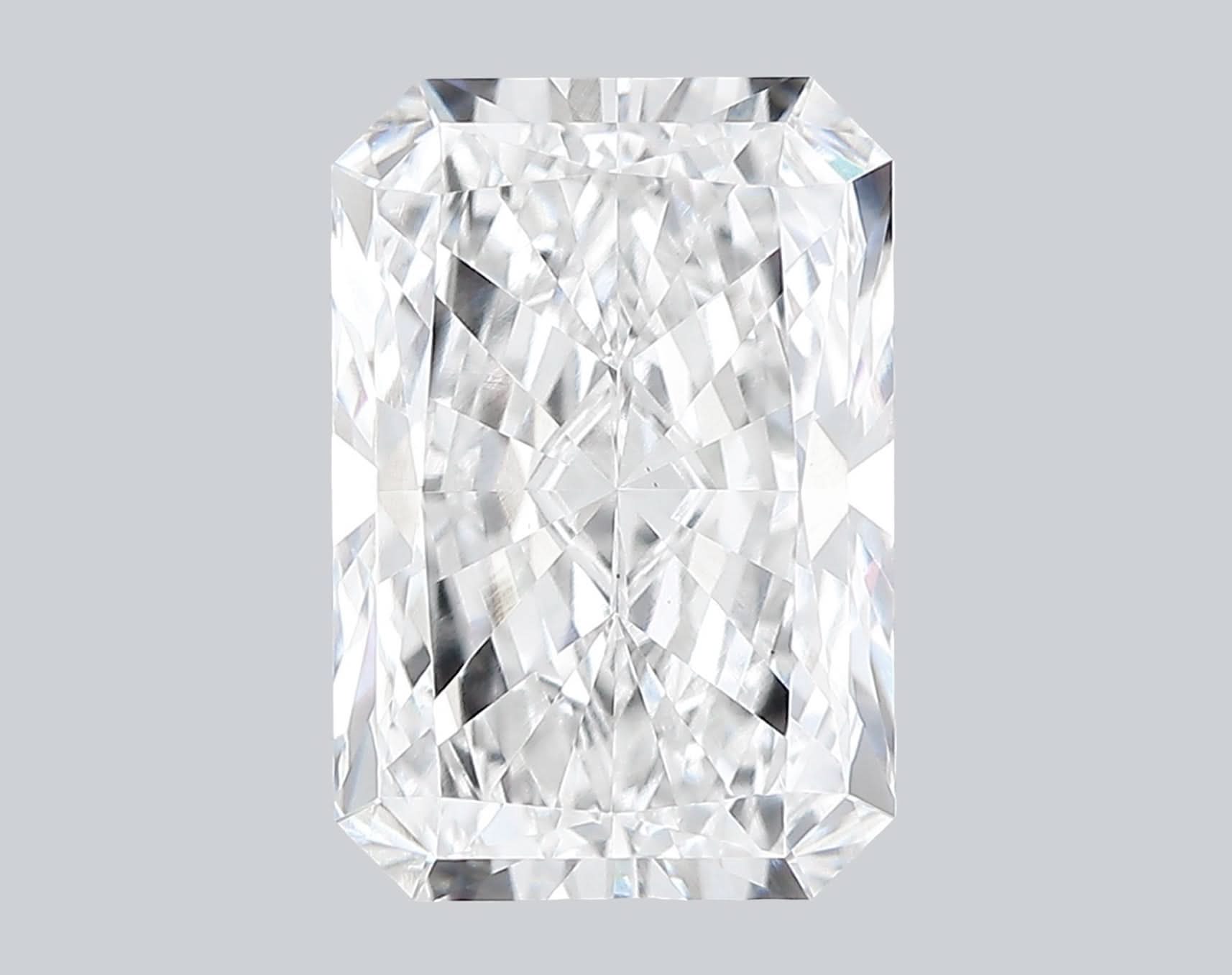 2.02 Carat E - VS1 Radiant Lab Grown Diamond - IGI (123471) - PBD Loose Diamond