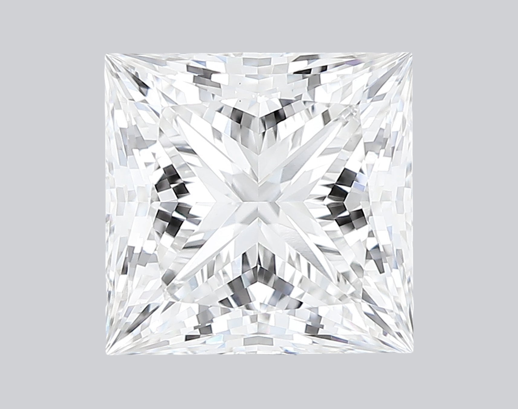 2.02 Carat F-VVS2 Princess Lab Grown Diamond - IGI (127511) - PBD Loose Diamond