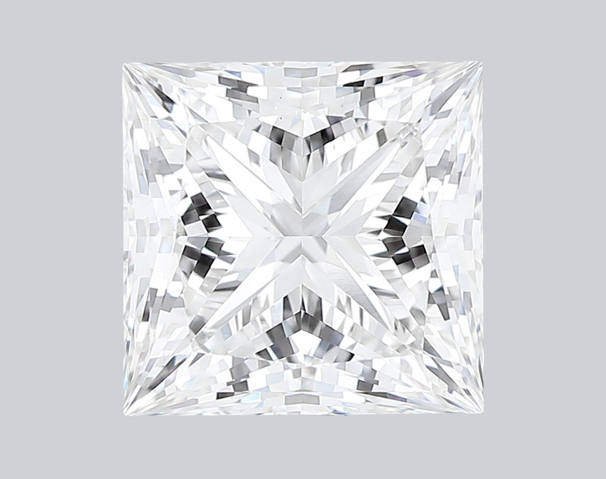 2.02 Carat F-VVS2 Princess Lab Grown Diamond - IGI (127511) - PBD Loose Diamond