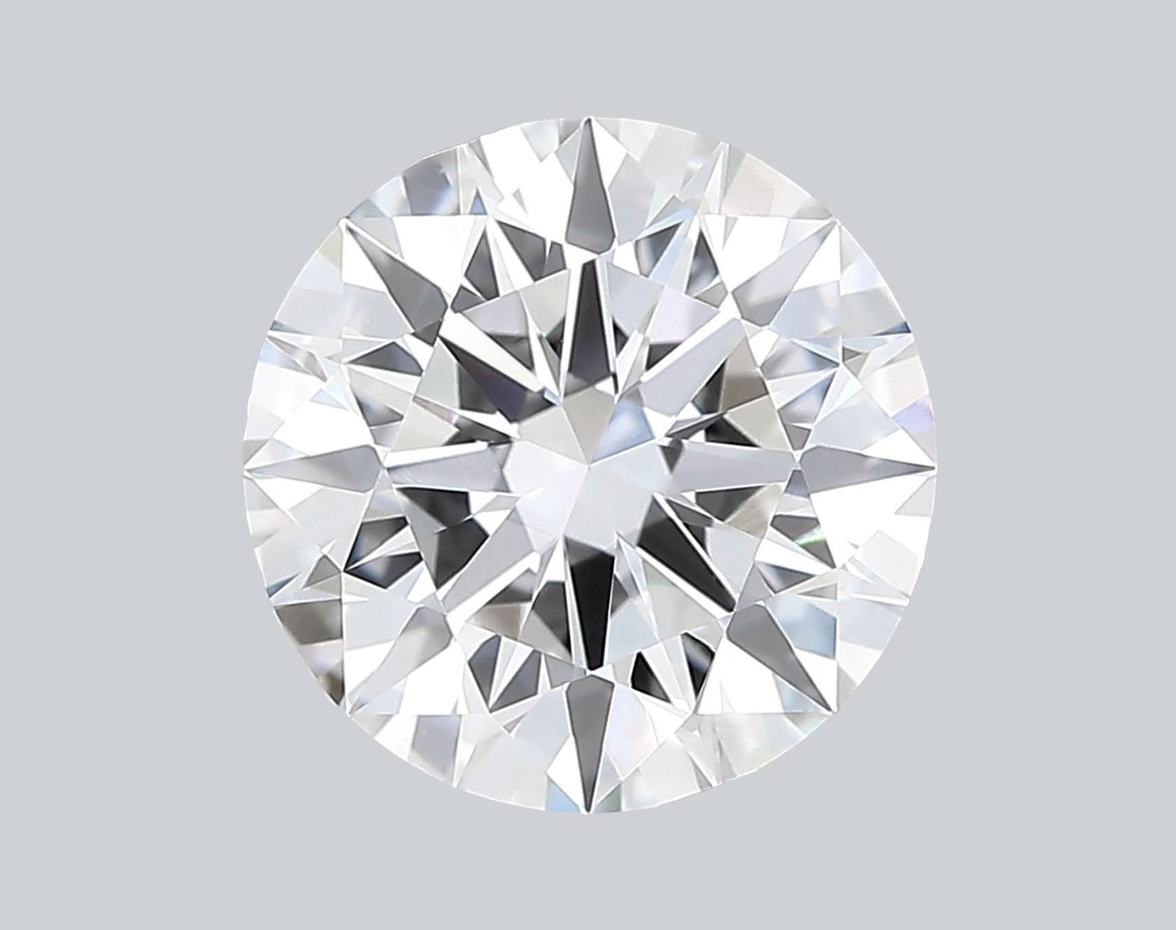 2.02 Carat F - VVS2 Round Lab Grown Diamond - IGI (120614) - PBD Loose Diamond