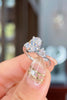 2.02ct D-VS1 Oval Lab Diamond Ariel Engagement Rings Princess Bride Diamonds 