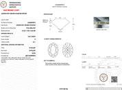 2.02ct D-VS1 Oval Lab Diamond Ariel Engagement Rings Princess Bride Diamonds 