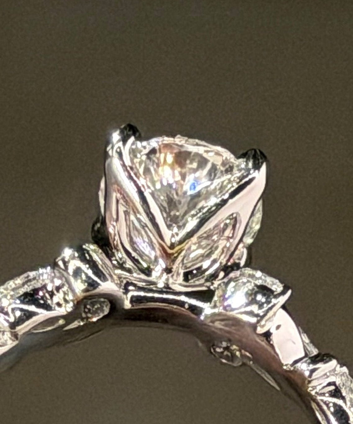 2.02ct D-VS1 Oval Lab Diamond Colette - PBD Engagement Rings