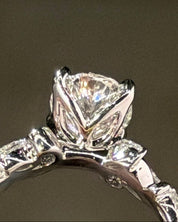 2.02ct D-VS1 Oval Lab Diamond Colette - PBD Engagement Rings