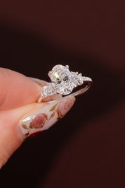 2.02ct D - VVS1 Oval Lab Diamond Nova - PBD Engagement Rings