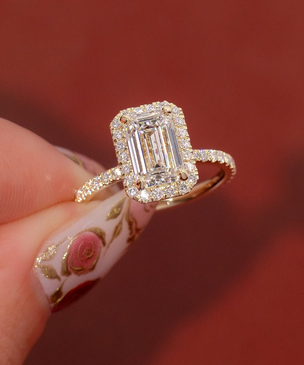 2.02ct D - VVS2 Emerald Lab Diamond Leilani - PBD Pending