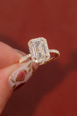 2.02ct D-VVS2 Emerald Lab Diamond Leilani