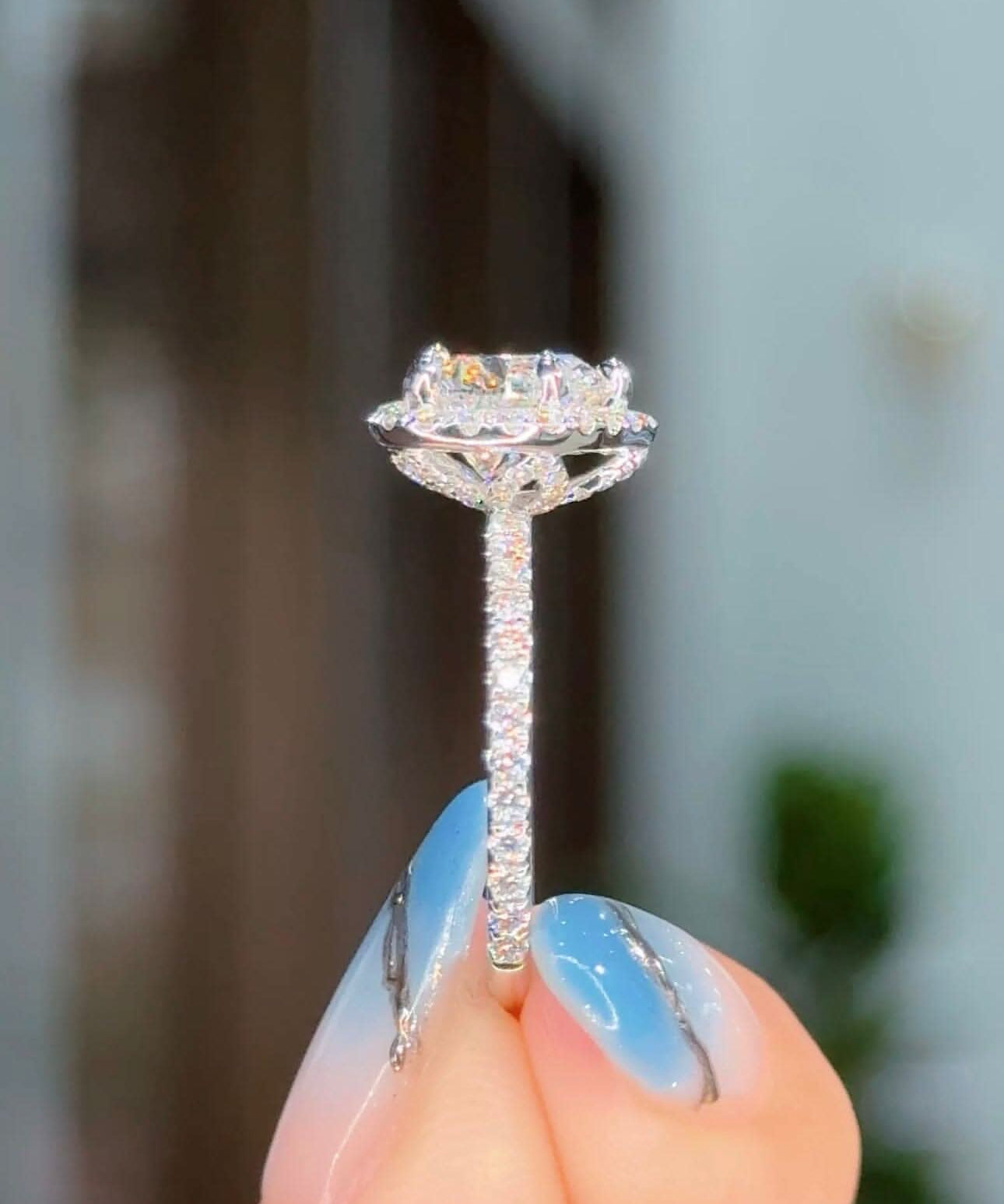 2.02ct D - VVS2 Heart Lab Diamond Leilani - PBD Engagement Rings