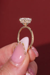 2.02ct E - VS1 Cushion Lab Diamond Stephanie - PBD Engagement Rings