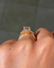2.02ct E - VS1 Oval Lab Diamond Lindsey - PBD Engagement Rings