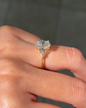 2.02ct E - VS1 Oval Lab Diamond Lindsey - PBD Engagement Rings