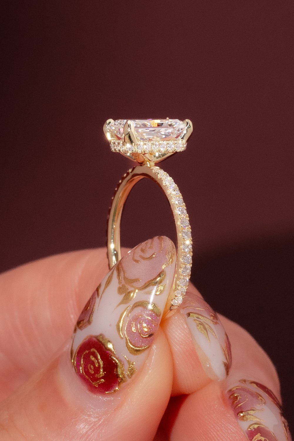 2.02ct E - VS1 Radiant Lab Diamond Stephanie - PBD Engagement Rings