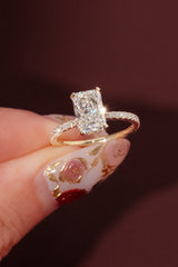 2.02ct E-VS1 Radiant Lab Diamond Stephanie