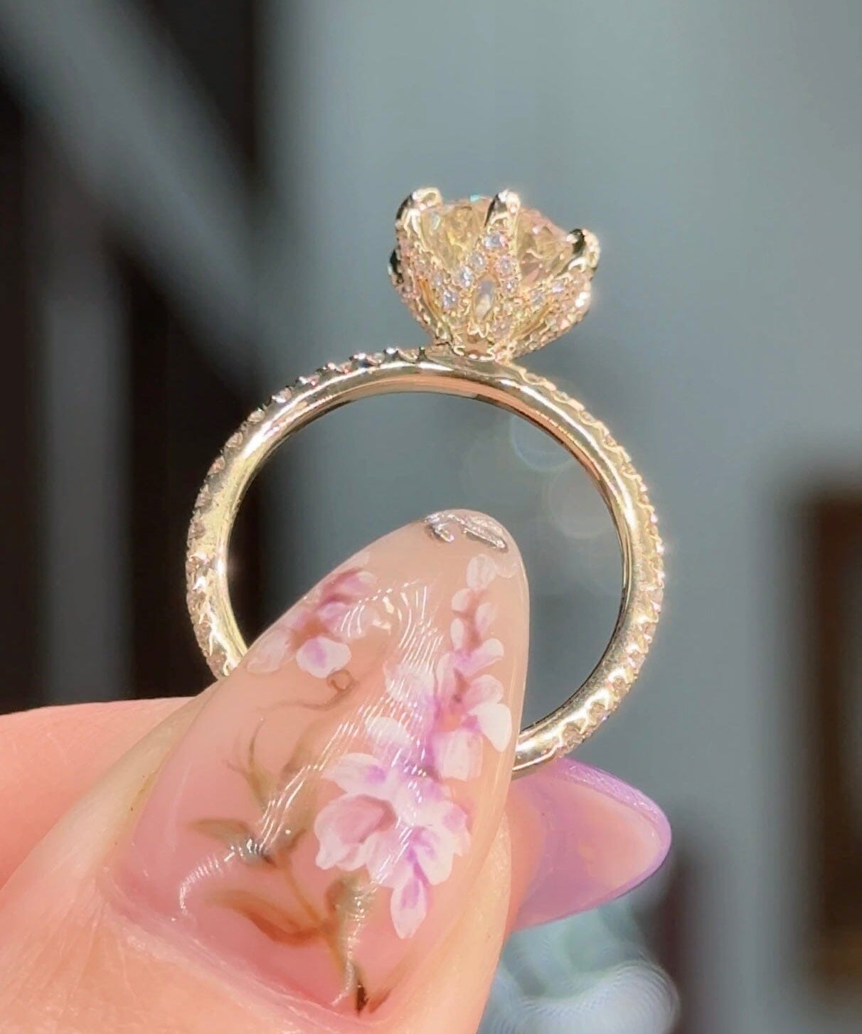 2.02ct E-VS1 Round Lab Diamond Samantha Engagement Rings Princess Bride Diamonds 