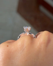 2.02ct E - VVS2 Marquise Lab Diamond Ariel - PBD Engagement Rings