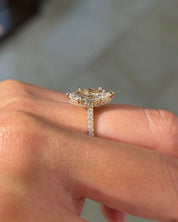 2.02ct E - VVS2 Marquise Lab Diamond Stella - PBD Engagement Rings