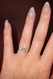 2.02ct F - VS1 Oval Lab Diamond Nova - PBD Engagement Rings