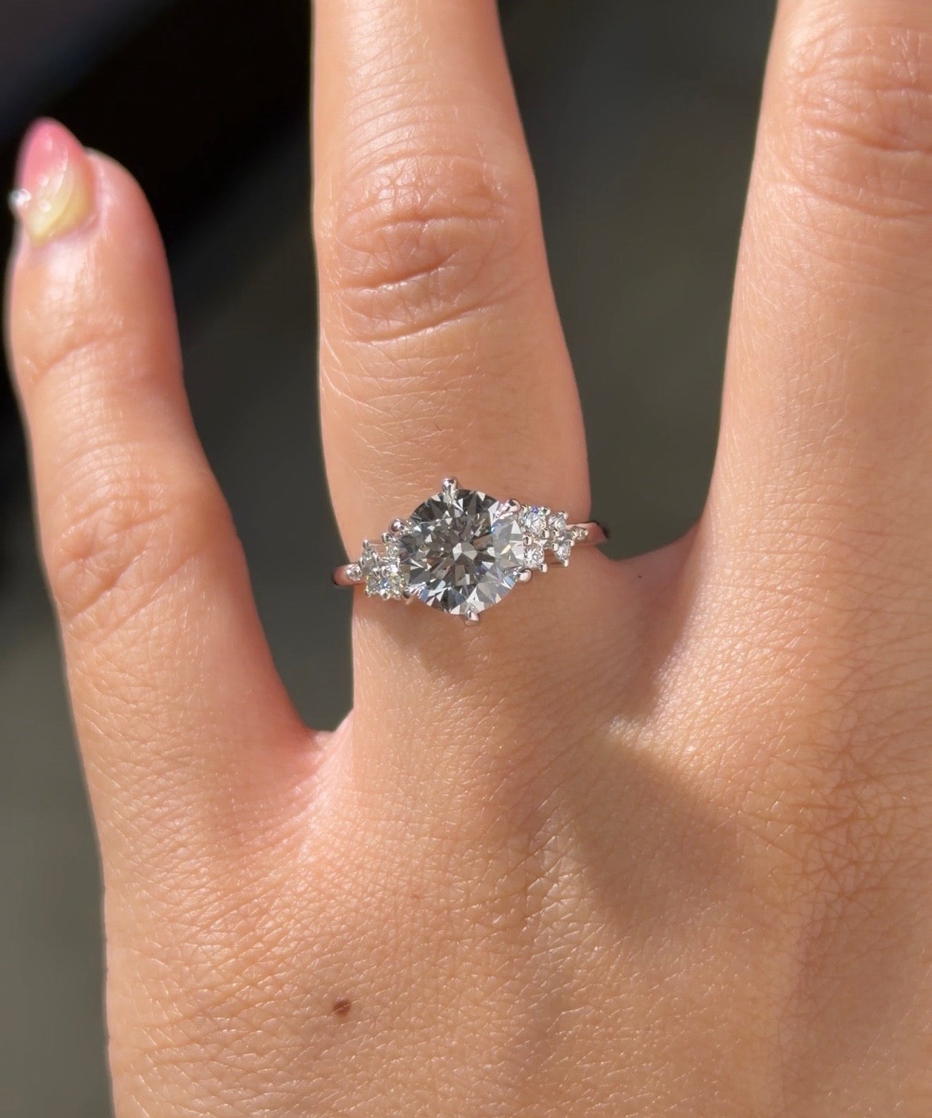 2.02ct F-VS1 Round Lab Diamond Nova - PBD Engagement Rings