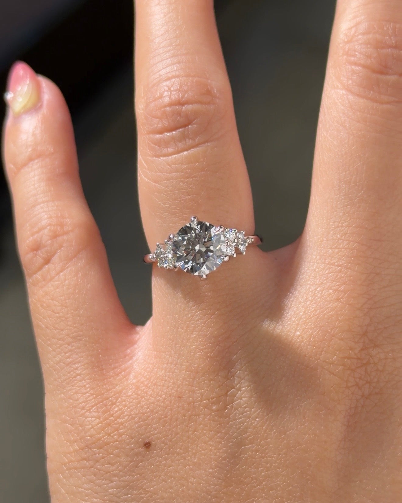 2.02ct F-VS1 Round Lab Diamond Nova - PBD Engagement Rings