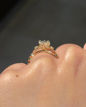 2.02ct F-VVS2 Marquise Lab Diamond Arwen - PBD Engagement Rings
