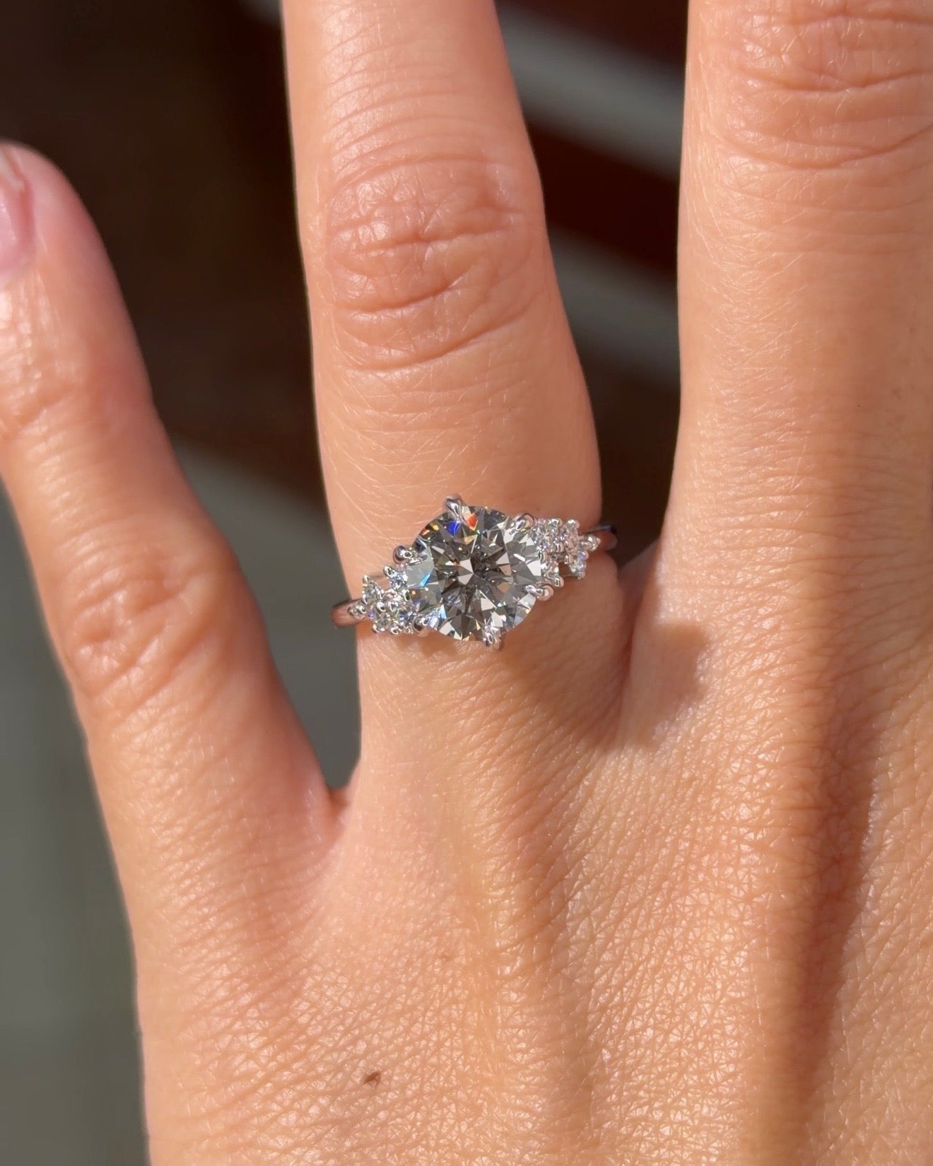 2.02ct F-VVS2 Round Lab Diamond Nova - PBD Engagement Rings