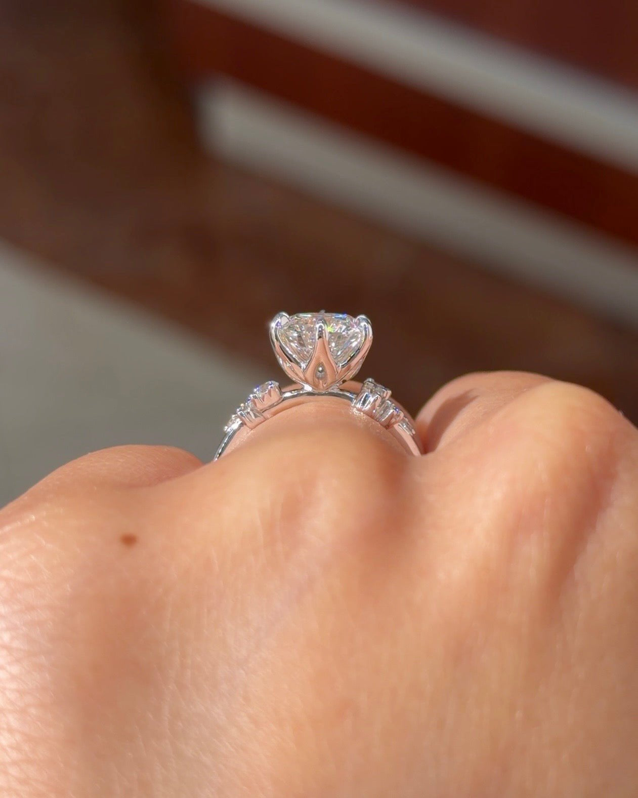 2.02ct F-VVS2 Round Lab Diamond Nova - PBD Engagement Rings