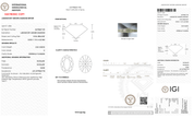 2.03 Carat D-IF Oval Lab Grown Diamond - IGI (127896) - PBD Loose Diamond