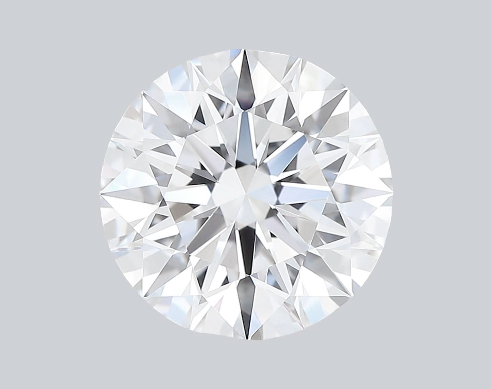 2.03 Carat D - VVS2 Round Lab Grown Diamond - IGI (121781) - PBD Loose Diamond