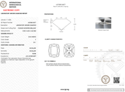 2.03 Carat F - VS1 Elongated Cushion Lab Grown Diamond - IGI (124529) - PBD Loose Diamond