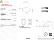 2.03 Carat F - VVS2 Emerald Lab Grown Diamond - IGI (122823) - PBD Loose Diamond