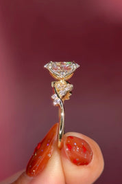 2.03ct D - VS1 Oval Lab Diamond Ariel - PBD Engagement Rings