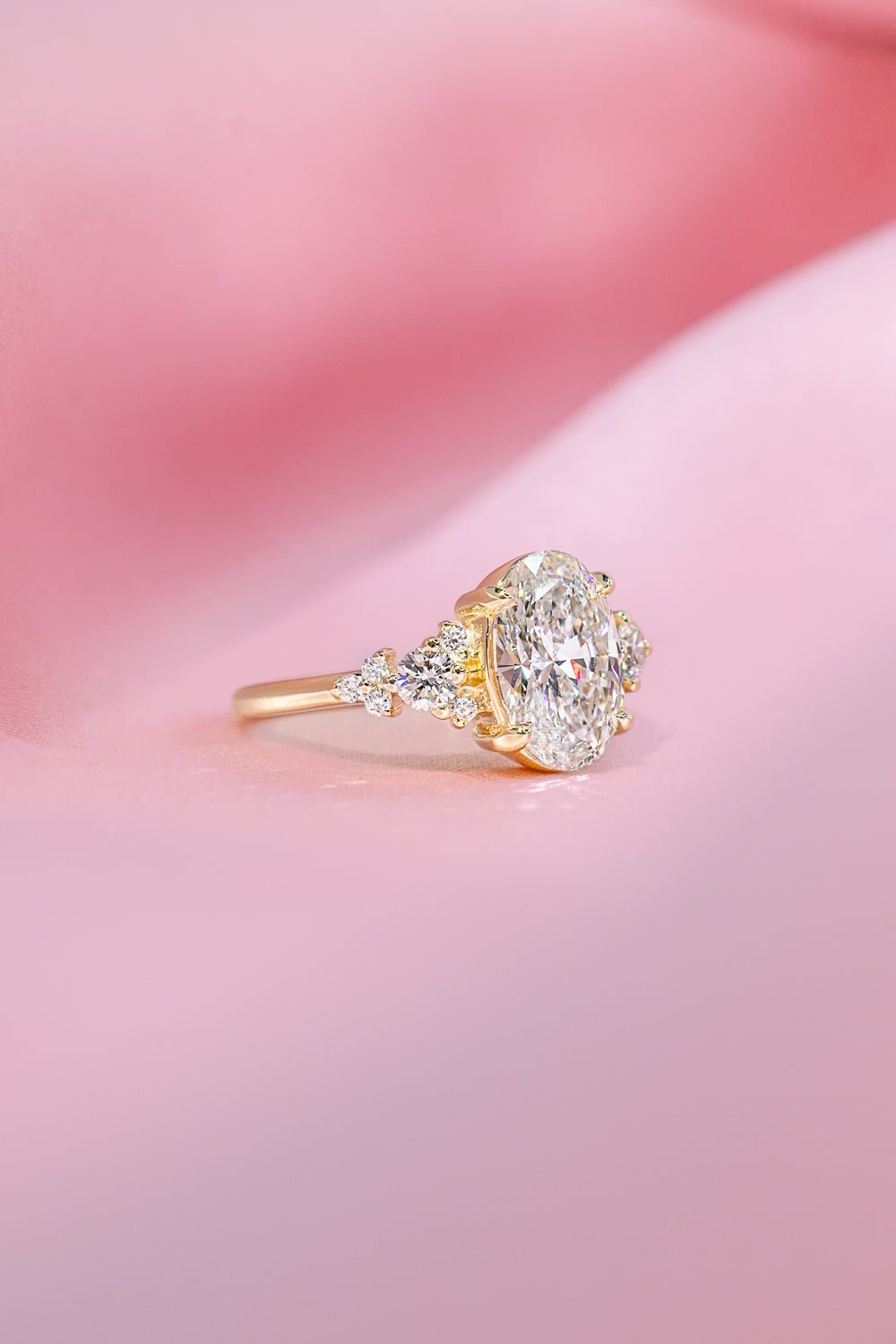 2.03ct D - VS1 Oval Lab Diamond Brandi - PBD Engagement Rings