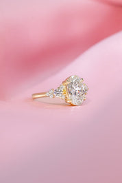 2.03ct D - VS1 Oval Lab Diamond Brandi - PBD Engagement Rings