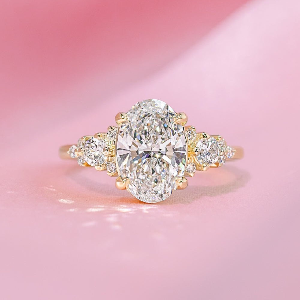 2.03ct D - VS1 Oval Lab Diamond Brandi - PBD Engagement Rings