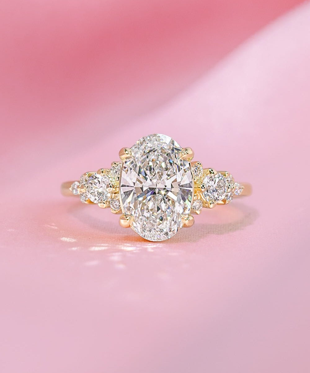 2.03ct D - VS1 Oval Lab Diamond Brandi - PBD Engagement Rings