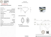 2.03ct D - VVS1 Marquise Lab Diamond Victoria - PBD Engagement Rings