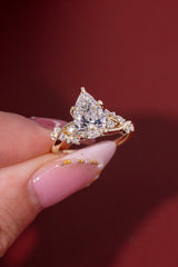 2.03ct D-VVS2 Pear Lab Diamond Ariel