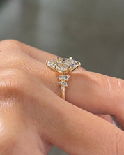 2.03ct E-VS1 Marquise Lab Diamond Nova - PBD Engagement Rings