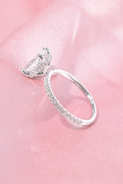 2.03ct F - VVS2 Cushion Lab Diamond Stephanie - PBD Engagement Rings