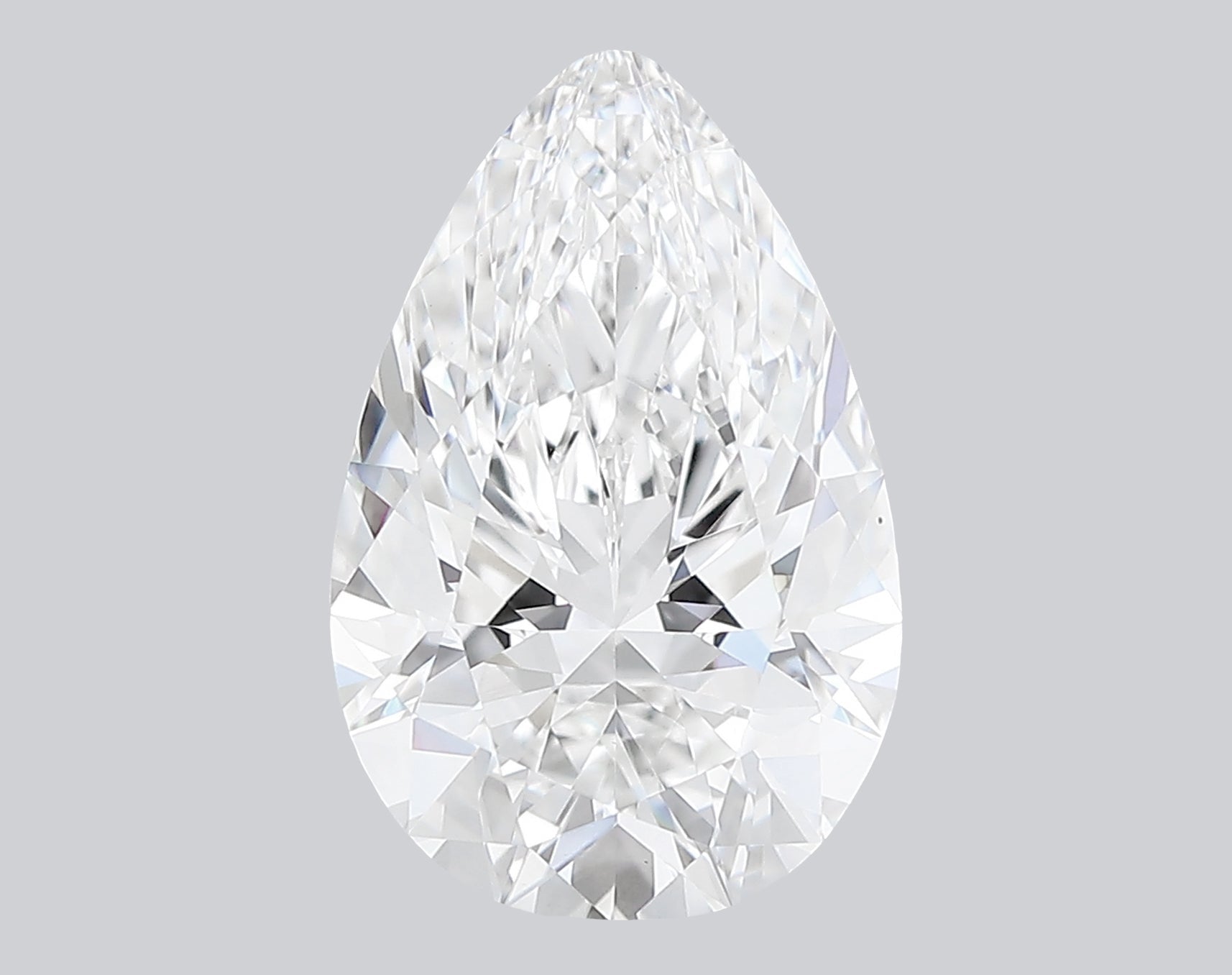2.04 Carat E - VVS2 Pear Lab Grown Diamond - IGI (124546) - PBD Loose Diamond