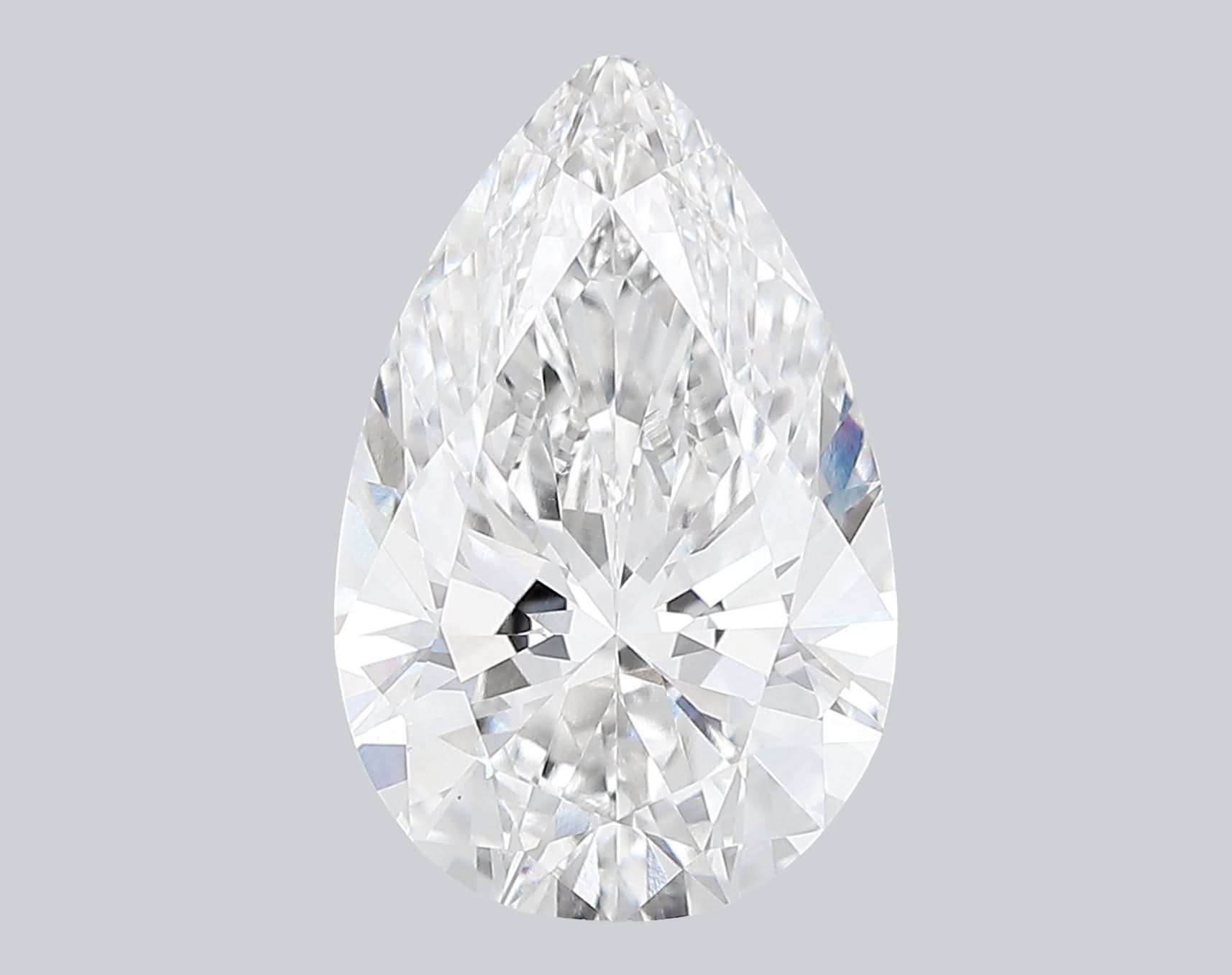 2.04 Carat F - VS1 Pear Lab Grown Diamond - IGI (123822) - PBD Loose Diamond