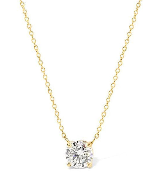 2.04ct Core Round Solitaire Necklace - PBD Necklaces