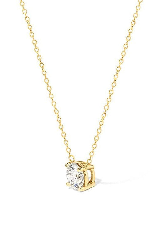 2.04ct Core Round Solitaire Necklace - PBD Necklaces