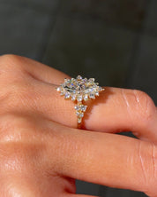 2.04ct D - VS1 Marquise Lab Diamond Duchess Nova - PBD Engagement Rings