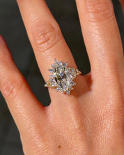 2.04ct D - VS1 Marquise Lab Diamond Duchess Nova - PBD Engagement Rings