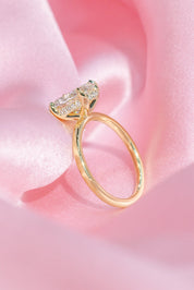 2.04ct D - VS1 Oval Lab Diamond Kayla - PBD Engagement Rings