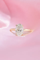 2.04ct D-VS1 Oval Lab Diamond Kayla