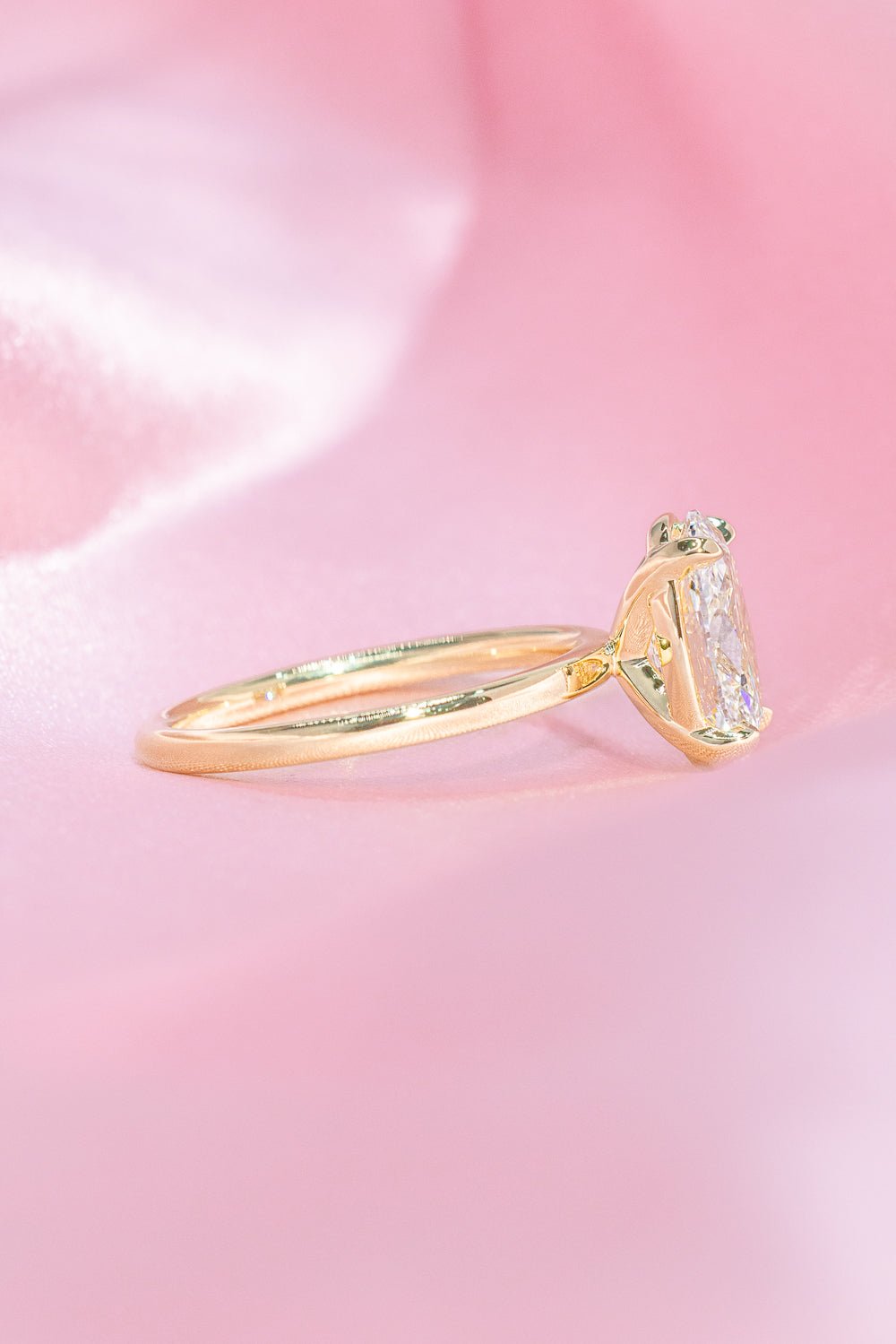 2.04ct D - VS1 Oval Lab Diamond Leah - PBD Engagement Rings