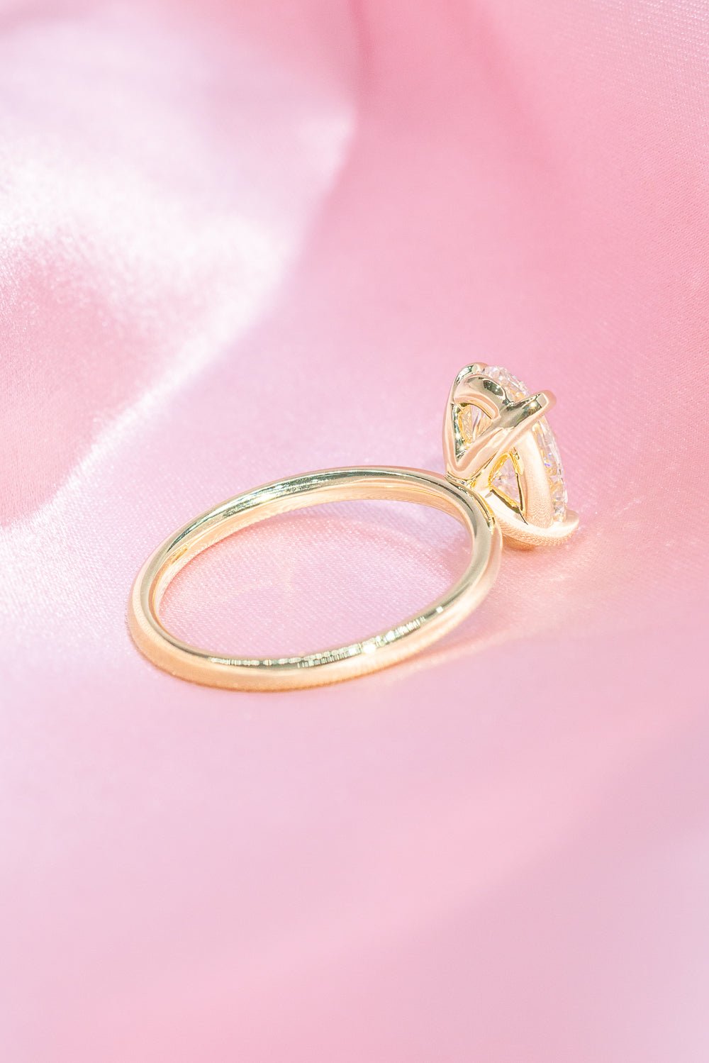 2.04ct D - VS1 Oval Lab Diamond Leah - PBD Engagement Rings