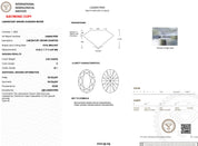 2.04ct D-VS1 Oval Lab Diamond Nova Engagement Rings Princess Bride Diamonds 
